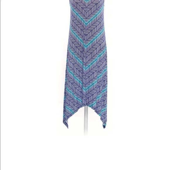 Sleeveless Sundress- Large- rayon/spandex blu - Picture 7 of 9